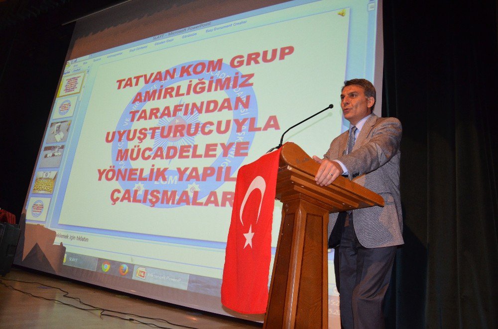 Tatvan’da Uyuşturucu İle Mücadele Çalışması