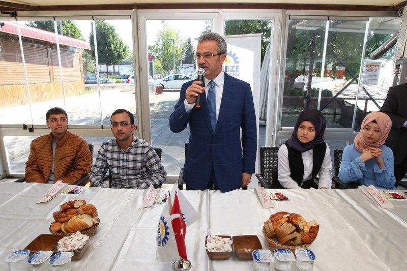 Stajyer Öğrencileri, Başkan Köşker Uğurladı