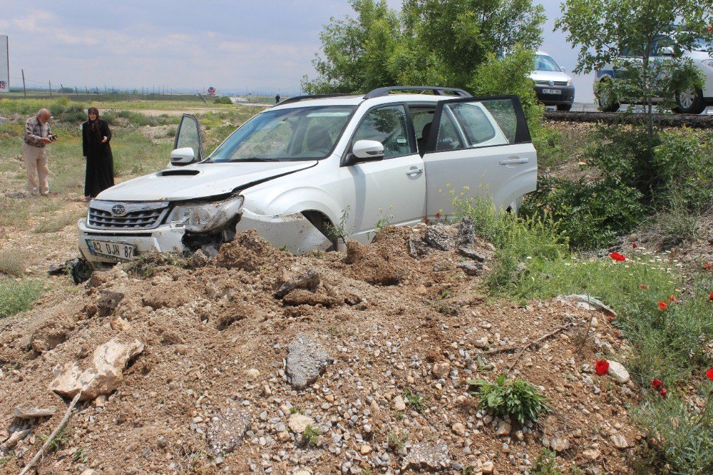 Karaman’da Trafik Kazası: 1 Yaralı