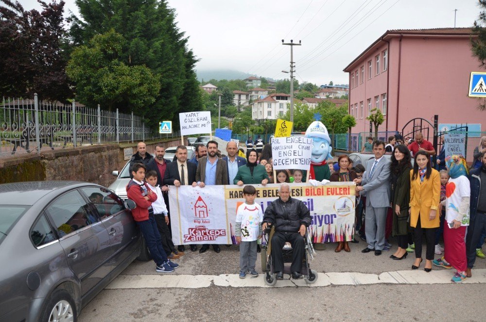 Kartepeli Minikler Engellileri Unutmadı