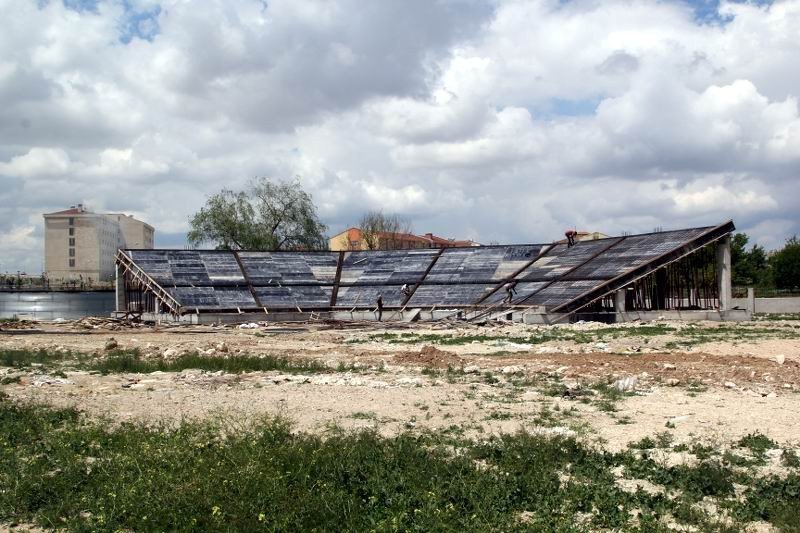 Cihanbeyli’de Anıt Parkı İnşaatı Devam Ediyor