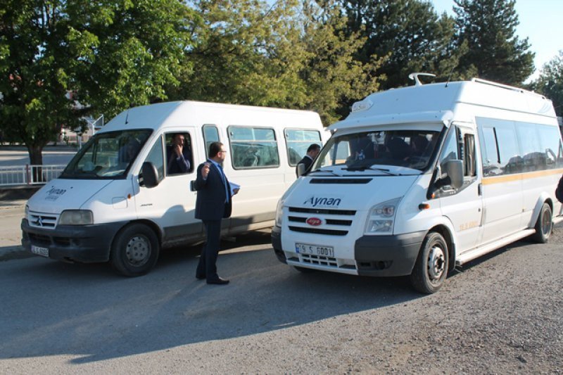 Sungurlu’da Öğrenci Servisleri Denetöendi