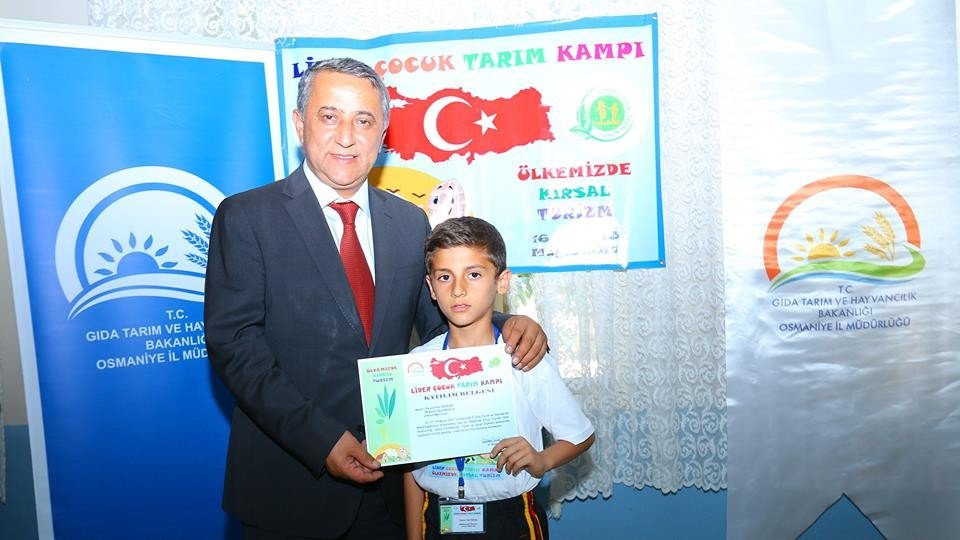 Osmaniye’de ‘Lider Çocuk Tarım Kampı’ Tamamlandı