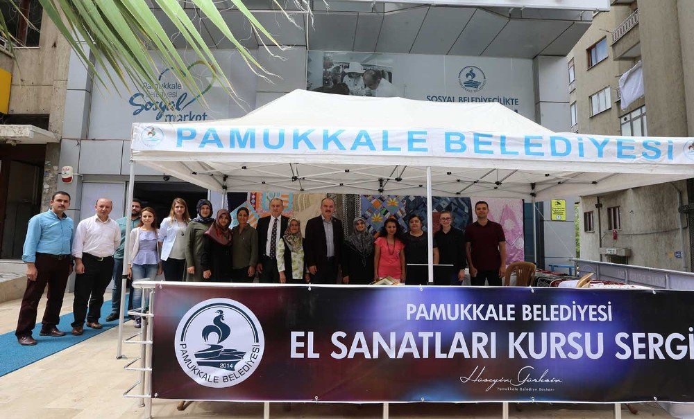 Pamukkale’de El Sanatları Sergisi