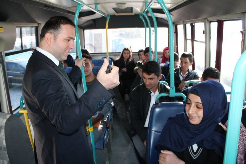 Sungurlu’da Öğrenci Servisleri Denetöendi