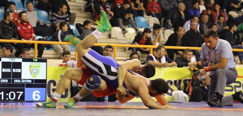 Yüreğir Belediyesi Güreş Takımı Çeyrek Finalde