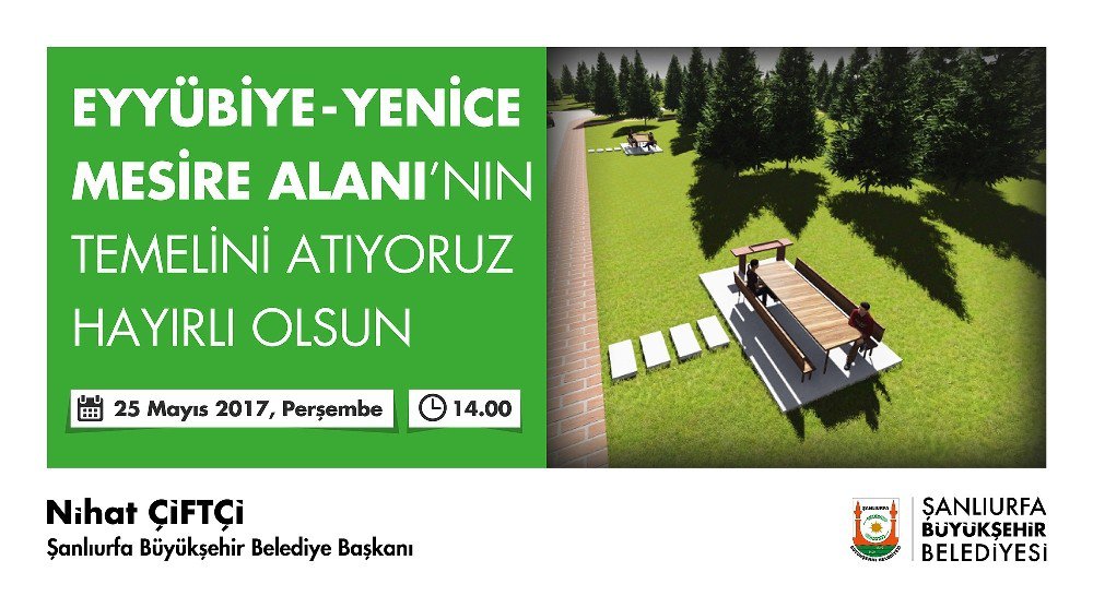 Yenice Kent Park Ve Gap Vadisi İkinci Etabın Temeli Atılıyor