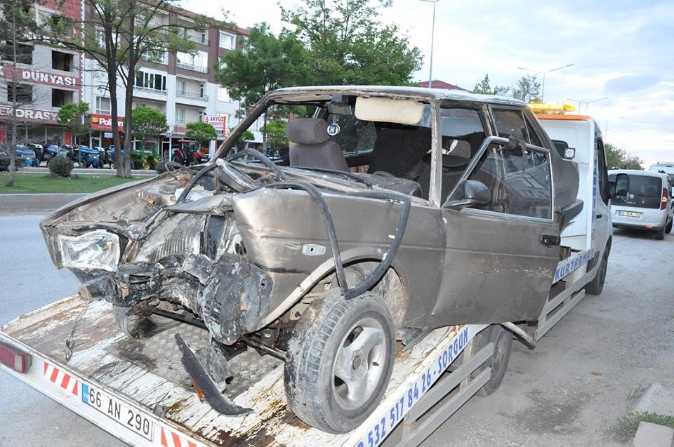 Yozgat’ta Trafik Kazası: 3 Yaralı