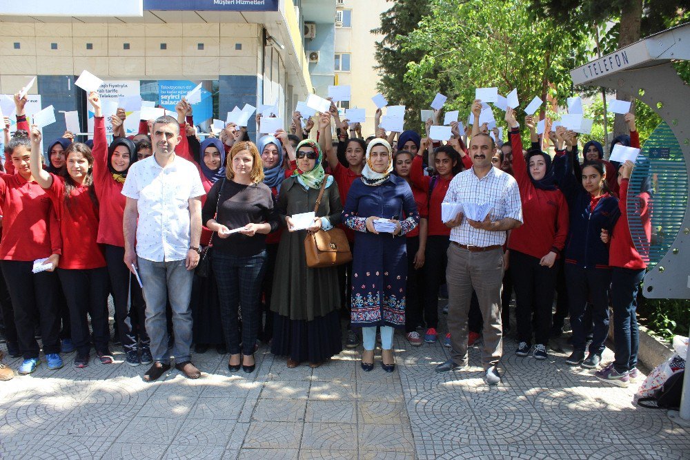 Meslek Lisesi Öğrencilerinden ‘Teşekkür’ Mektubu