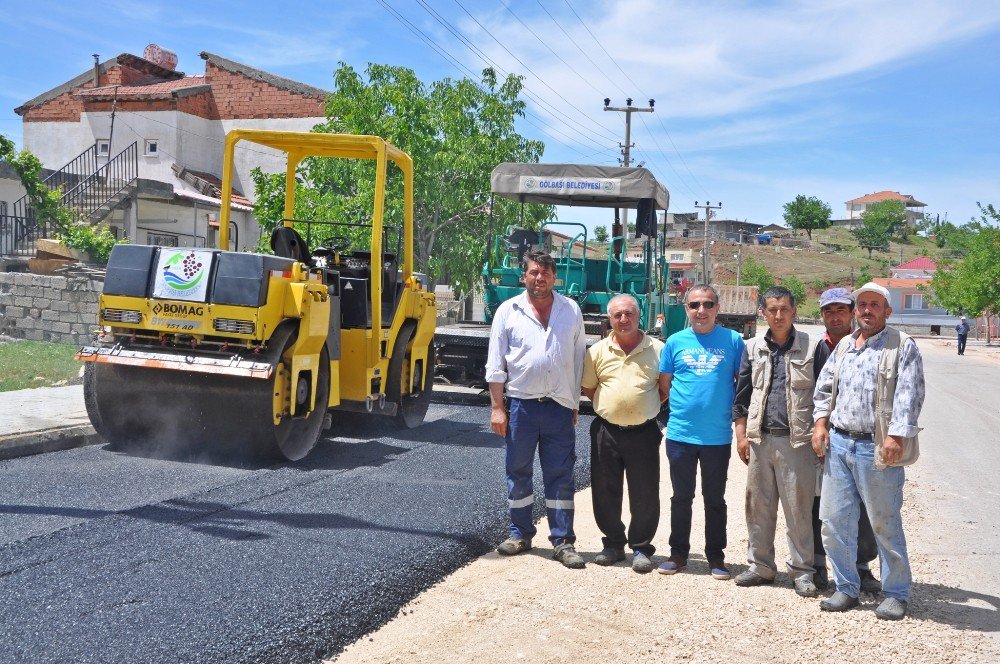 Gölbaşı İlçesinde Asfaltlama Çalışmaları Yapıldı