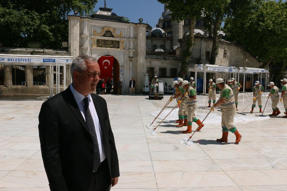 Eyüp’te Ramazan Hazırlıkları Tamamlandı