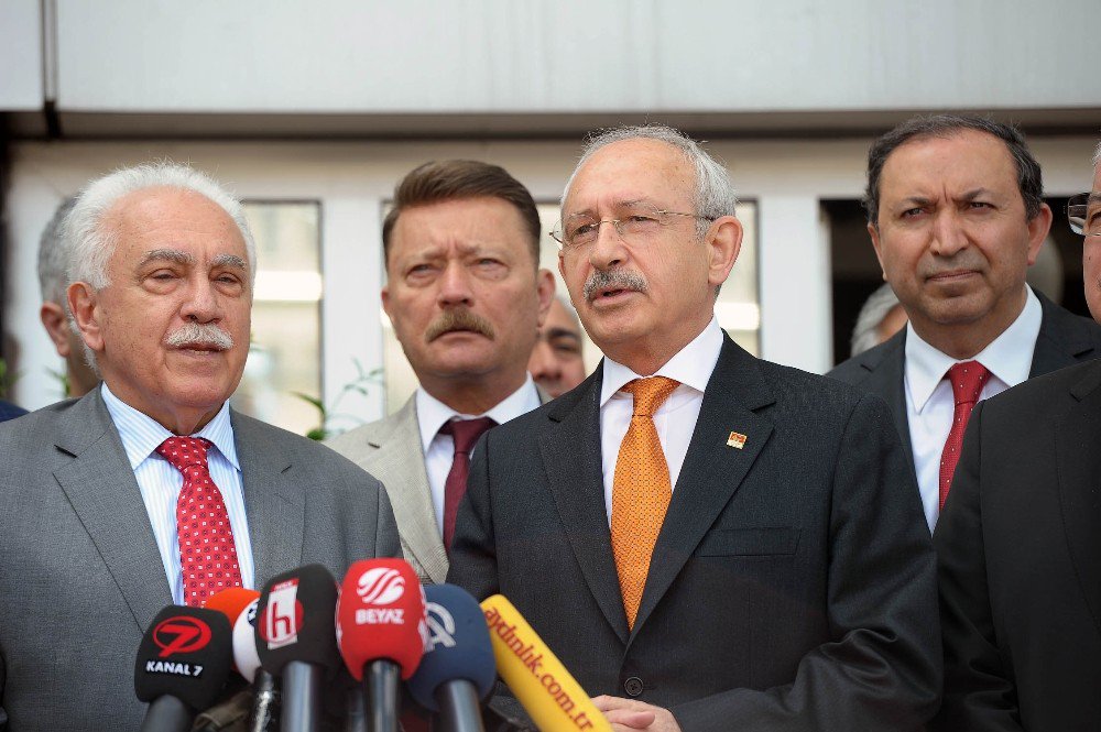 Kılıçdaroğlu, Vatan Partisi’ni Ziyaret Etti