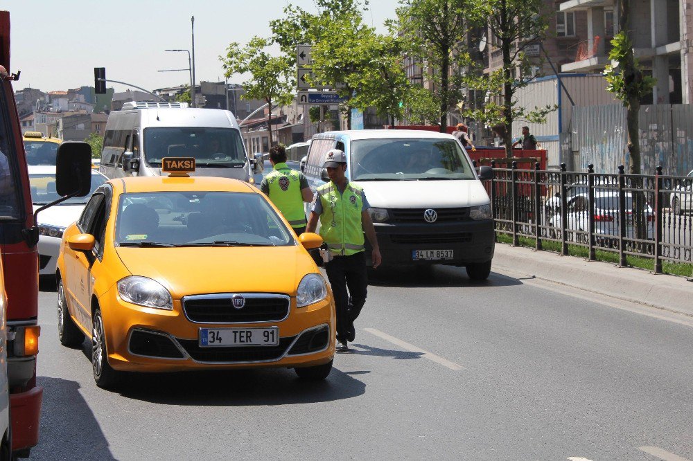 İstanbul Polisinden 25 İlçede Ticari Taksilere Dev Uygulama