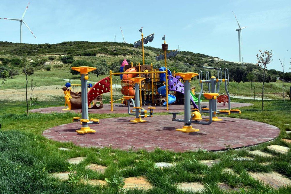 Aliağa Çakmaklı Mahallesi’ne Yeni Nesil Park