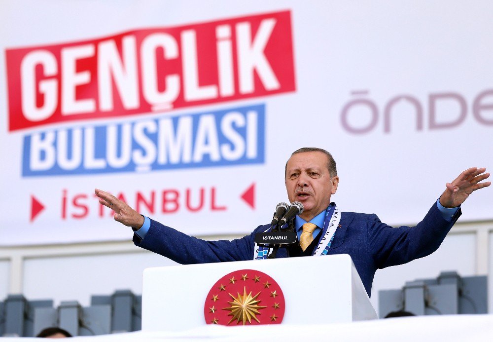 Cumhurbaşkanı Erdoğan: " Bakana Talimat Verdim. Arena İsimlerini Stattlardan Kaldıracağız."