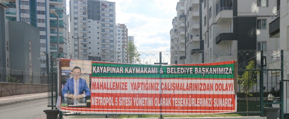 Site Sakinlerinden Başkan Kılıç’a Teşekkür