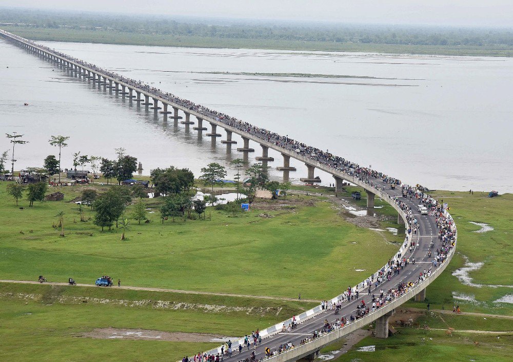 Hindistan’ın 9.15 Kilometre Uzunluğundaki En Uzun Köprüsü Açıldı