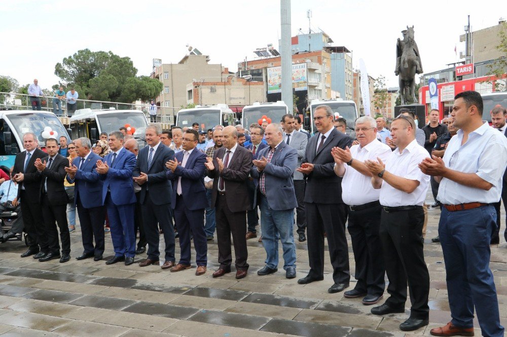 Alaşehir’in Toplu Ulaşımına Yeni Araç Takviyesi