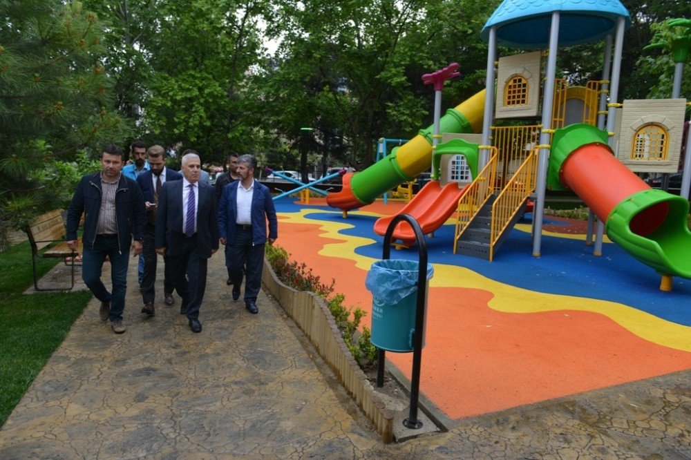 Konak Parkı Ve Koşu Yolu Yenilendi