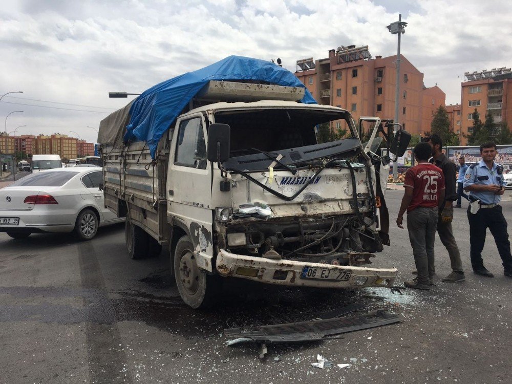 Şanlıurfa’da Trafik Kazası: 1 Yaralı