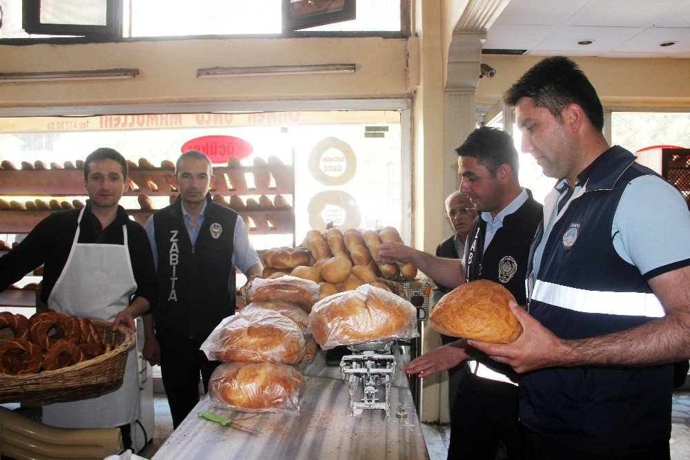 Zabıta Ekipleri Ramazan Öncesi Fırınları Denetledi