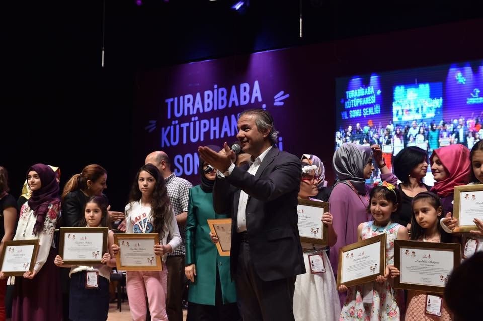 Turabibaba Kütüphanesi Yıl Sonu Etkinliğinde Çocuklar Doyasıya Eğlendi