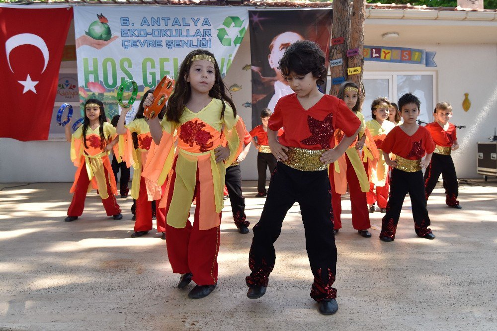 Muratpaşa’da Eko Okullar Çevre Şenliği