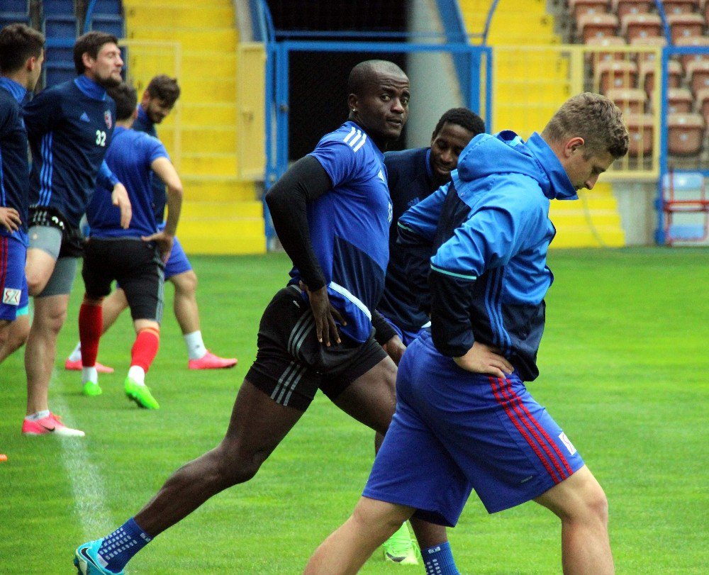 Karabükspor’da Kayseri Hazırlıklarını Tamamladı