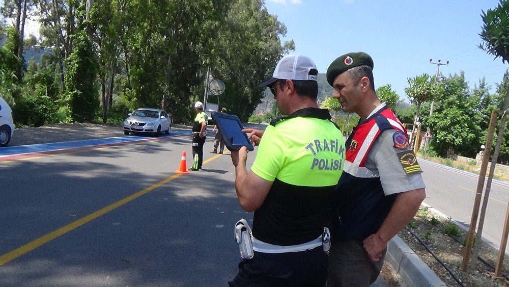 Ortaca’da Polis Ve Jandarmadan Ortak Uygulama