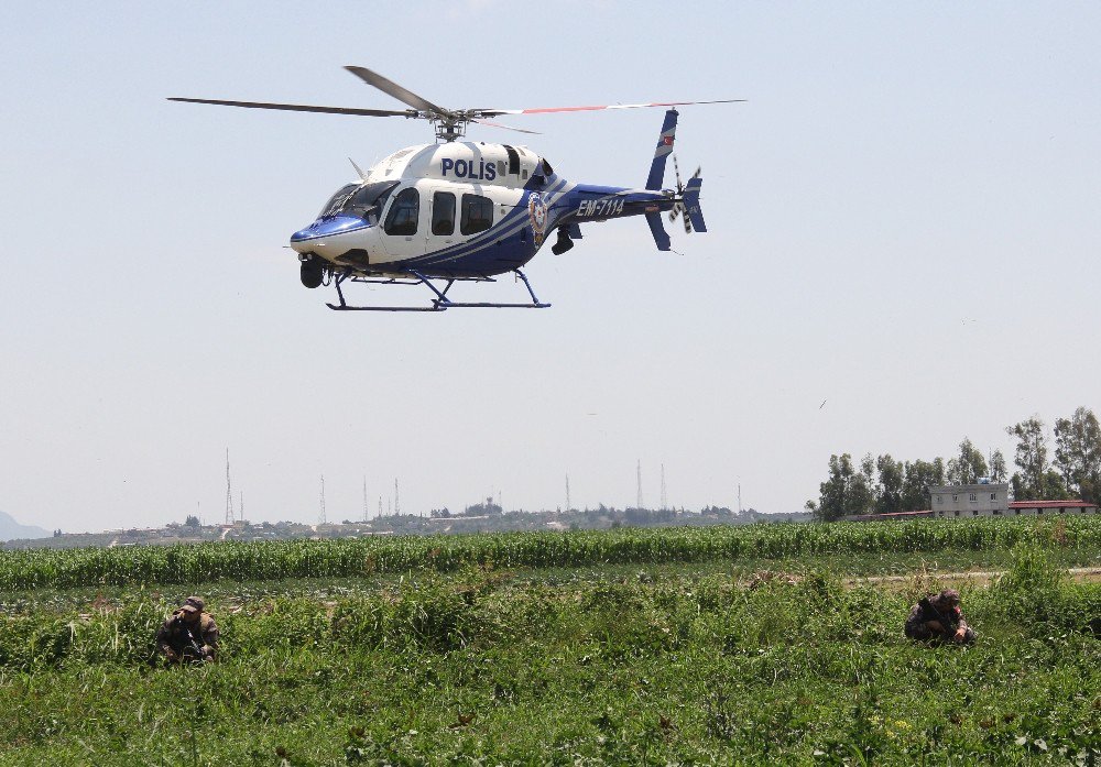 Droneli, Helikopterli Film Gibi Uyuşturucu Operasyonu