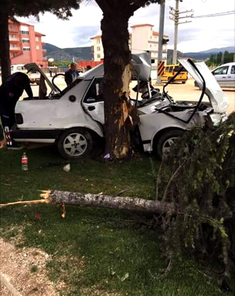 -Korkuteli’de Trafik Kazası 1 Ölü