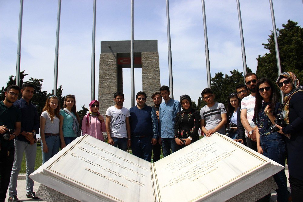 Erü’lü Yabancı Öğrenciler Çanakkale’ye Hayran Kaldı