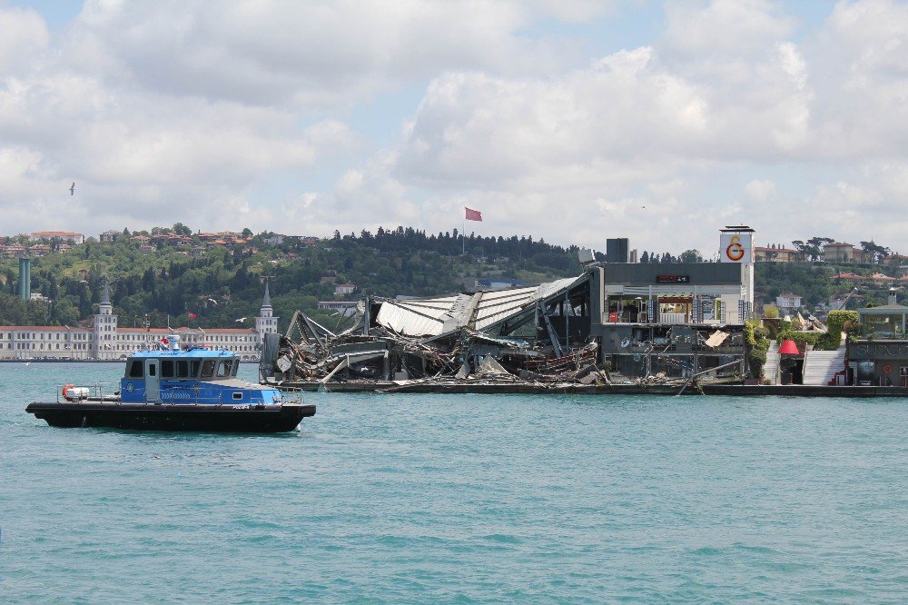 Galatasaray Adası’nda Yıkım Çalışmaları Sona Erdi