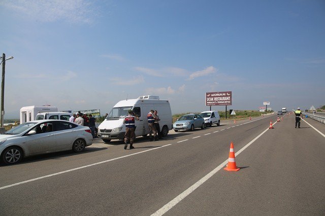 1 Günde 266 Araca 115 Bin Tl Ceza Kesildi