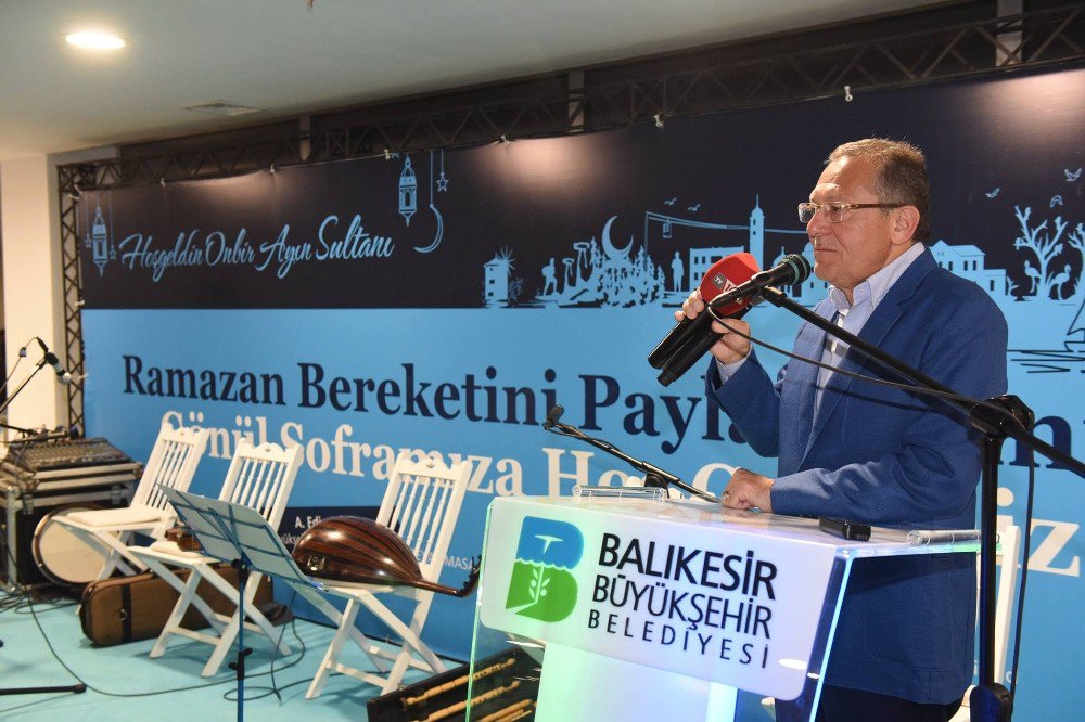 Büyükşehir Belediyesi’nden Baski Çalışanlarına İftar