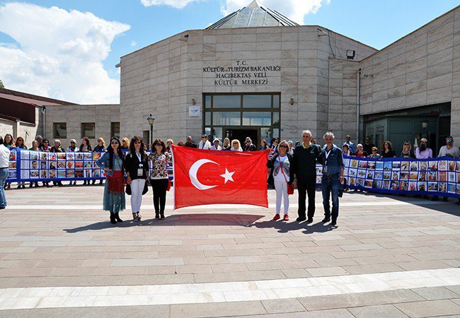 Dünya Dostluk, Barış Ve Sevgi Kuşağı, Hacıbektaş’ta Sanatseverlerle Buluştu