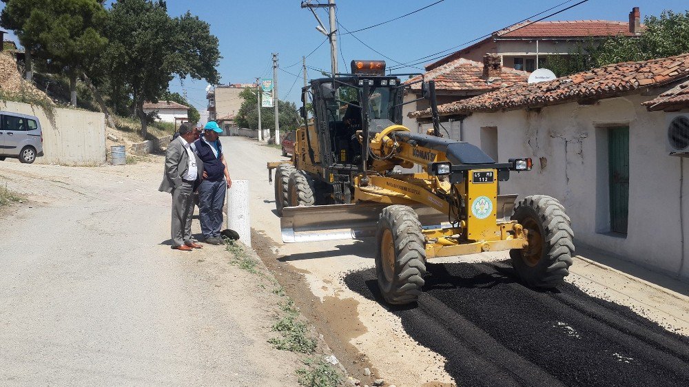 Gölmarmara Yolları Asfaltlandı