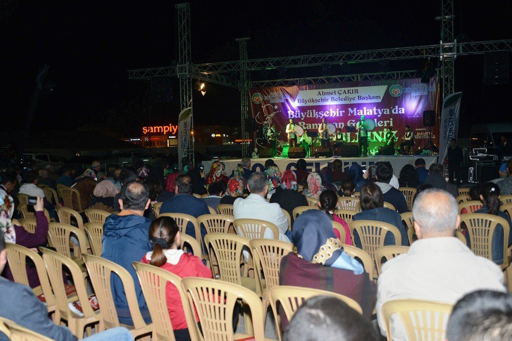 Malatya’da Ramazan Geceleri Başladı