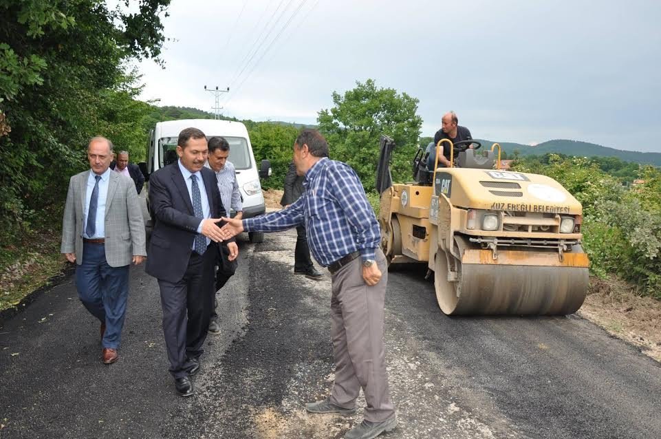 Başkan Uysal Çalışmaları Yerinde İnceledi