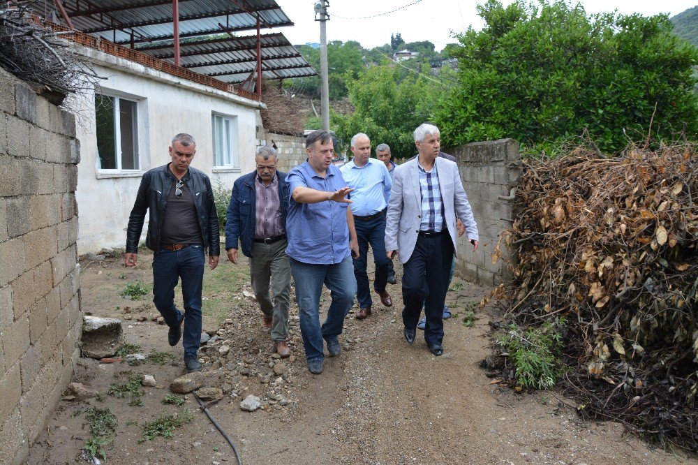 Bağarası’nda Taşkının Yaraları Sarılıyor