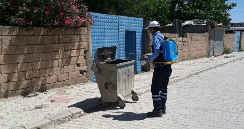 Mardin’de İlaçlama Çalışmalarına Hız Verildi