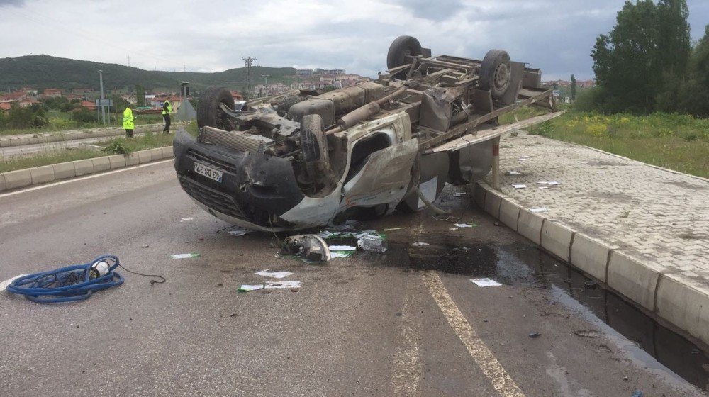 Tavşanlı’da Trafik Kazası: 1 Yaralı