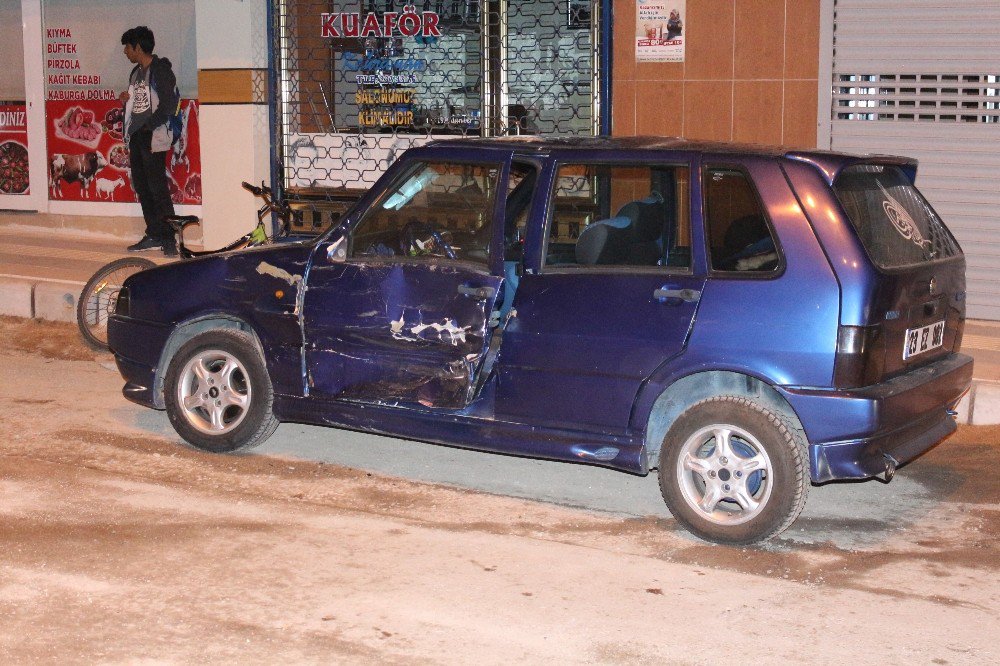 Elazığ’da Trafik Kazası:1 Yaralı