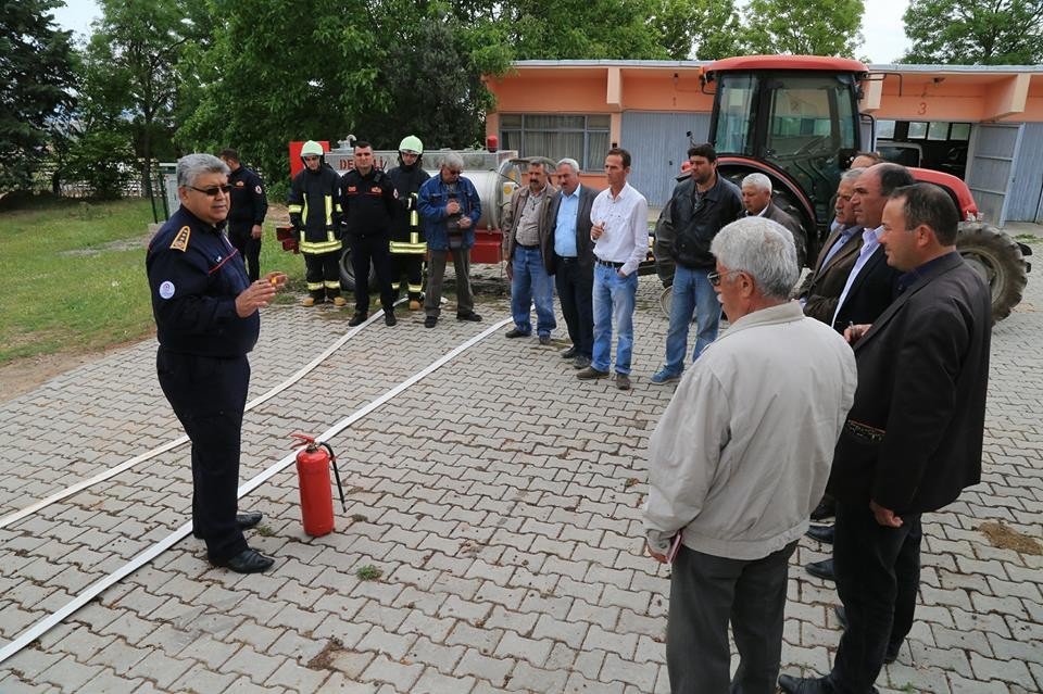 Muhtarlara Yangın Eğitimi