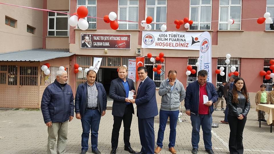 Başkan Yalçın Tübitak 4006 Bilim Fuarına Katıldı