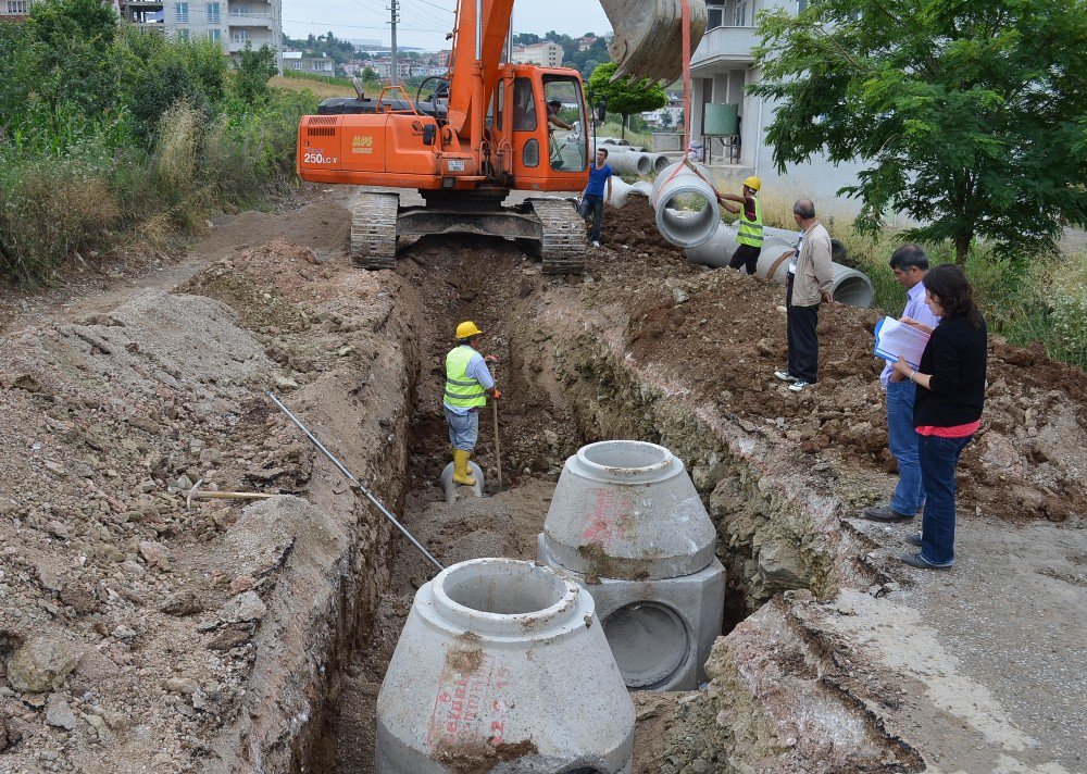 Samsun’da 4 İlçeye 25 Kilometrelik Alt Yapı Yatırımı