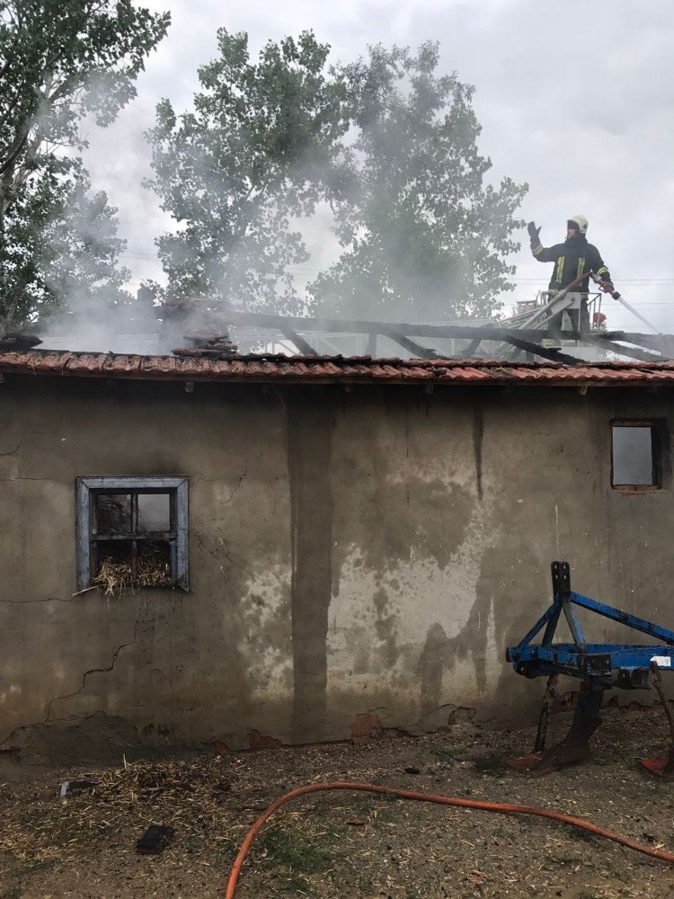 Tekirdağ’da Balya Yangını