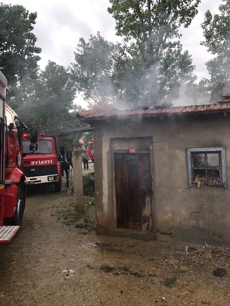 Tekirdağ’da Balya Yangını