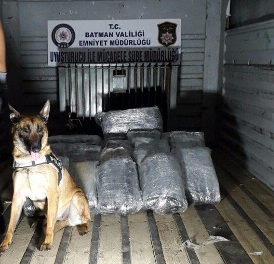 Batman’da Trafonun İçerisinde 110 Kilogram Esrar Ele Geçirildi