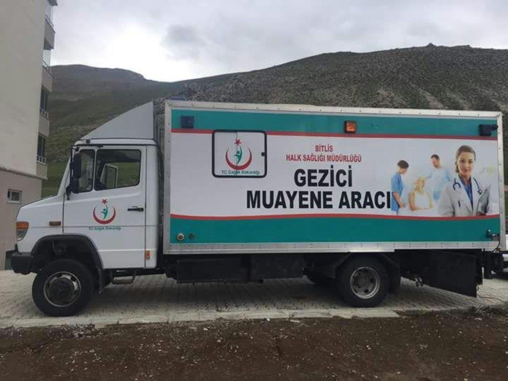 Bitlis’te Gezici Araçla Kanser Taraması